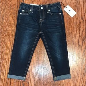 7 for all mankind girls jeans - size 4T